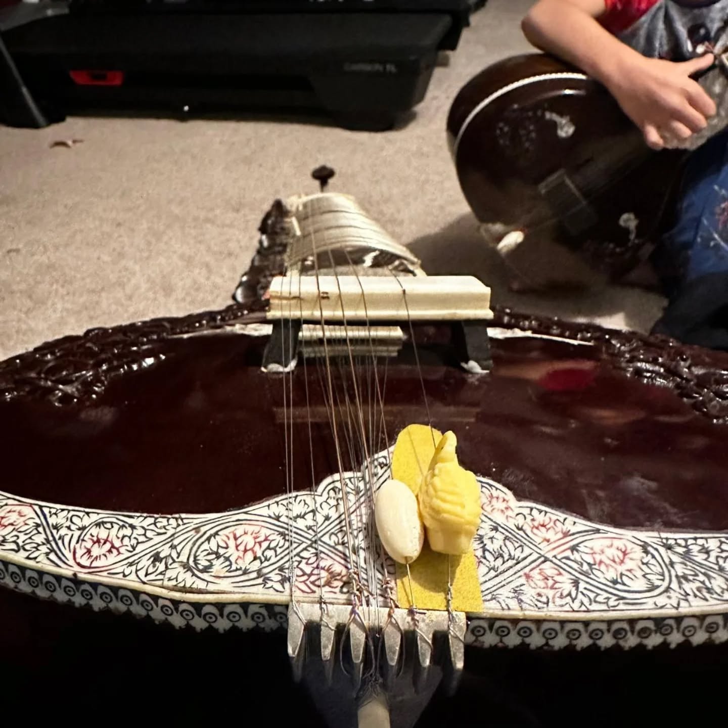 Bridge carving and refit